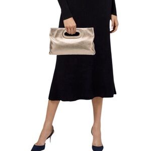 Michael Kors Gold Clutch Wristlet